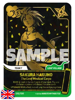 Naruto Mythos TCG - Konoha Shido 2nd Edition - Booster Display Box (24 buste) [ENG]
