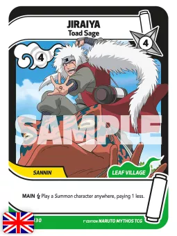 Naruto Mythos TCG - Konoha Shido 2nd Edition - Booster Display Box (24 buste) [ENG]