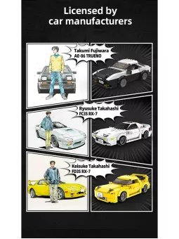 Mazda FD3S RX-7 Gialla - Initial D - CaDA