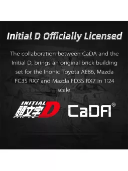Mazda FD3S RX-7 Gialla - Initial D - CaDA