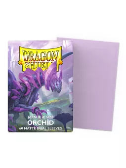 Dragon Shield Orchid Matte Dual Sleeves (Japanese Size)