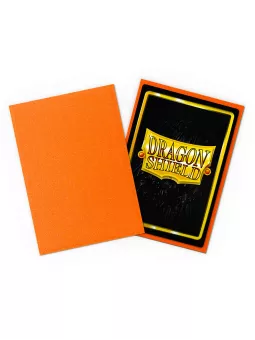 Dragon Shield Amber Matte Card Sleeves (Japanese Size)