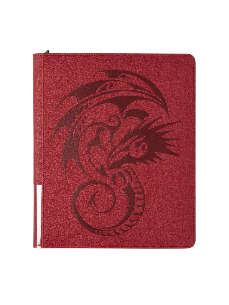 Dragon Shield Blood Red Card Codex Zipster Binder Regular