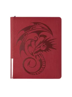 Dragon Shield Blood Red Card Codex Zipster Binder Regular
