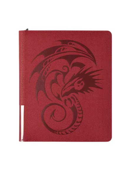 Dragon Shield Blood Red Card Codex Zipster Binder Regular