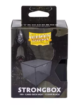 Dragon Shield Clear Black Strongbox