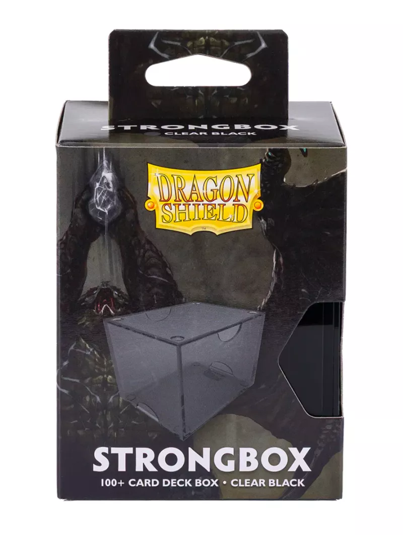 Dragon Shield Clear Black Strongbox