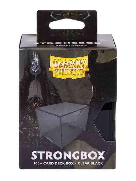 Dragon Shield Clear Black Strongbox