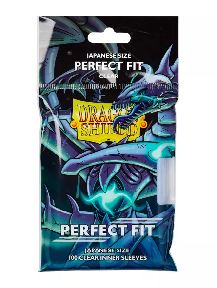 Dragon Shield Clear Perfect Fit Card Sleeves Classic (Japanese Size)