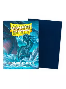 Dragon Shield Midnight Blue Matte Card Sleeves (Standard Size)