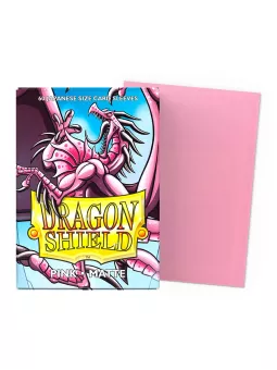 Dragon Shield Pink Matte Card Sleeves (Japanese Size)