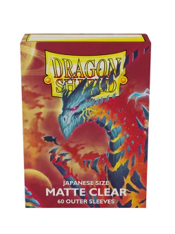 Dragon Shield Matte Clear Outer Sleeves (Japanese Size)