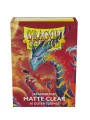 Dragon Shield Matte Clear Outer Sleeves (Japanese Size)