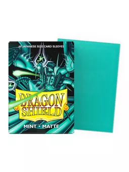 Dragon Shield Mint Matte Card Sleeves (Japanese Size)