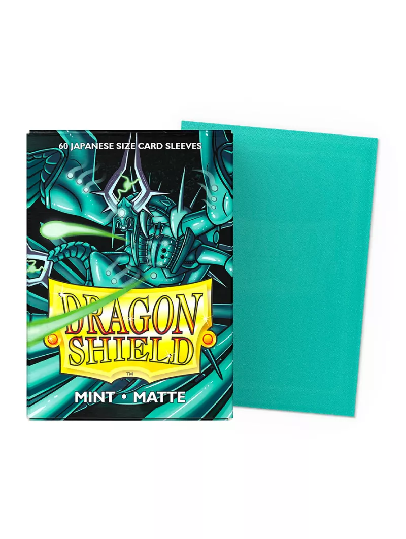Dragon Shield Mint Matte Card Sleeves (Japanese Size)