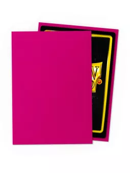 Dragon Shield Magenta Matte Card Sleeves (Japanese Size)