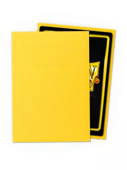 Dragon Shield Yellow Matte Card Sleeves (Japanese Size)