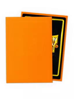 Dragon Shield Orange Matte Card Sleeves (Japanese Size)