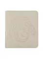 Dragon Shield Ashen White Card Codex Zipster Binder Small