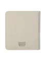 Dragon Shield Ashen White Card Codex Zipster Binder Small