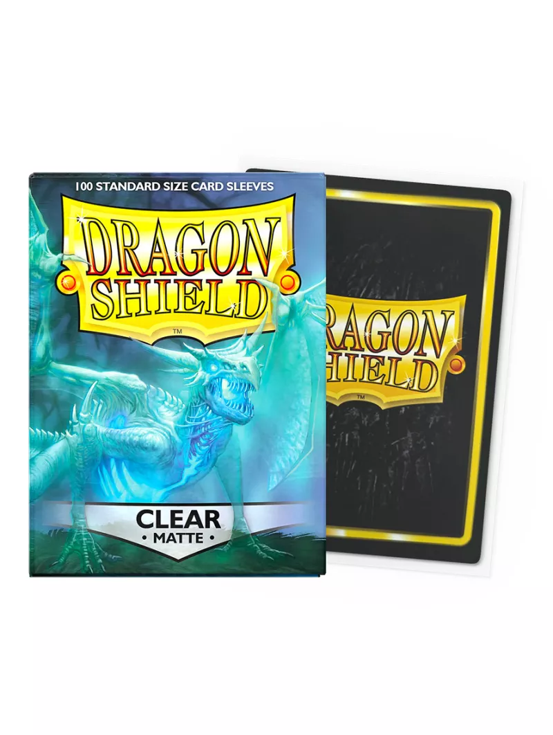 Dragon Shield Clear Matte Card Sleeves (Standard Size)