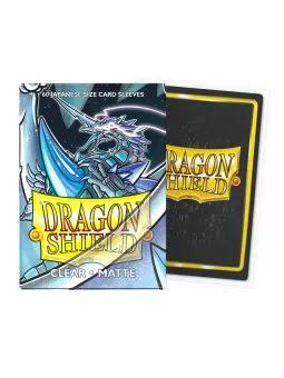 Dragon Shield Clear Matte Card Sleeves (Japanese Size)