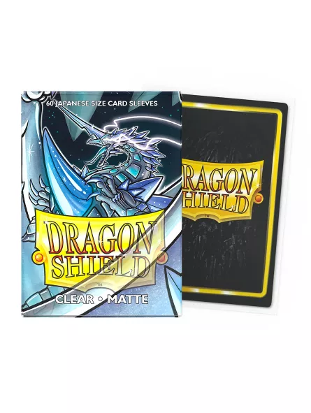 Dragon Shield Clear Matte Card Sleeves (Japanese Size)