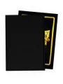 Dragon Shield Black Classic Card Sleeves (Japanese Size)