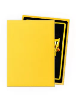 Dragon Shield Yellow Matte Card Sleeves (Standard Size)