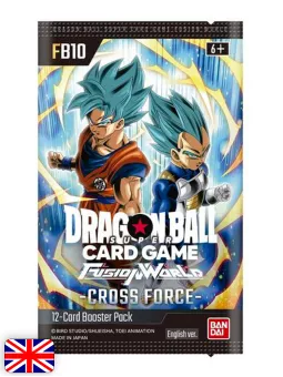 Dragon Ball Super Card Game: Fusion World - Cross Force (1 busta) FB-10 [ENG]