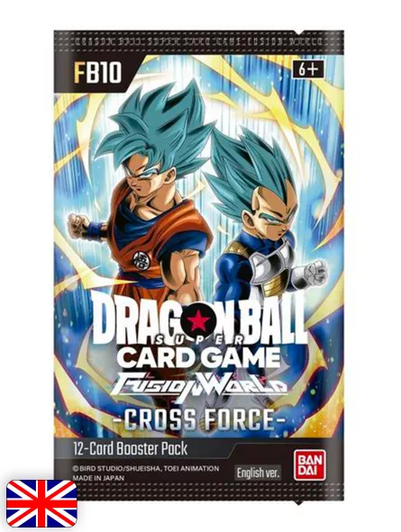 Dragon Ball Super Card Game: Fusion World - Cross Force (1 busta) FB-10 [ENG]