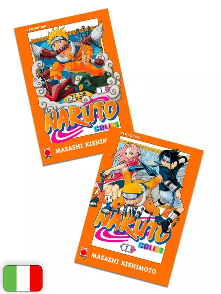 Naruto Color New Edition 1+2 - Bundle