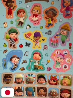 Animal Crossing: New Horizons Stickers Book - Edizione Giapponese