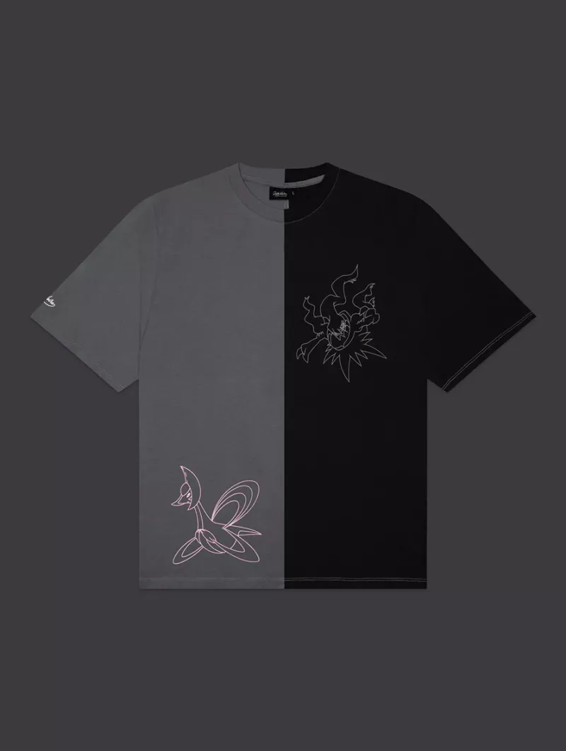 T-Shirt Darkrai And Cresselia Pokémon Sinnoh Region - Dolly Noire
