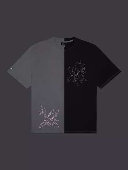 T-Shirt Darkrai And Cresselia Pokémon Sinnoh Region - Dolly Noire