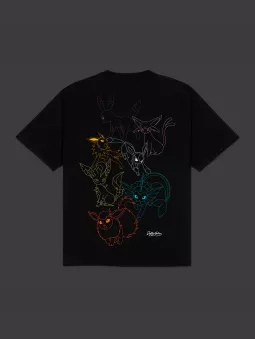 T-Shirt Eevee Evolution Pokémon Sinnoh Region - Dolly Noire