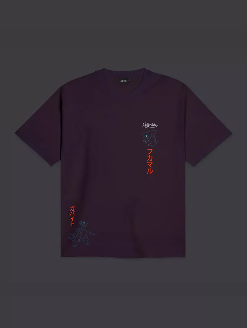 T-Shirt Garchomp Evolution Pokémon Sinnoh Region - Dolly Noire