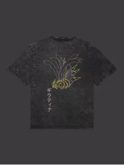T-Shirt Giratina Acid Black Pokémon Sinnoh Region - Dolly Noire