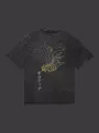 T-Shirt Giratina Acid Black Pokémon Sinnoh Region - Dolly Noire