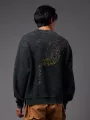 Crewneck Giratina Acid Black Pokémon Sinnoh Region - Dolly Noire