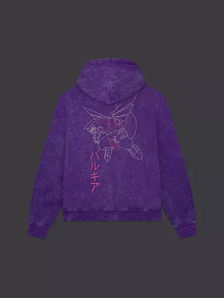 Hoodie Palkia Acid Lilac Pokémon Sinnoh Region - Dolly Noire