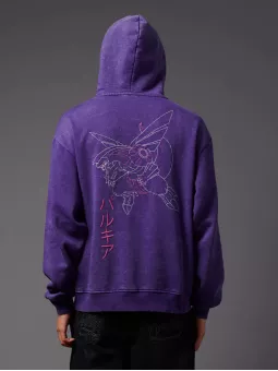 Hoodie Palkia Acid Lilac Pokémon Sinnoh Region - Dolly Noire