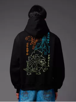 Hoodie Starters Evolution Pokémon Sinnoh Region - Dolly Noire