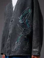 Kimono Dialga and Palkia Acid Black Pokémon Sinnoh Region - Dolly Noire