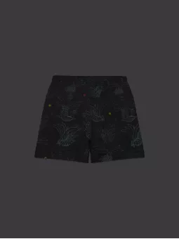 Shorts Giratina Pattern Techno Pokémon Sinnoh Region - Dolly Noire