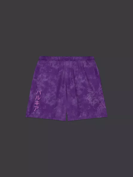 Shorts Palkia Techno Acid Lilac Pokémon Sinnoh Region - Dolly Noire