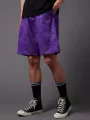 Shorts Palkia Techno Acid Lilac Pokémon Sinnoh Region - Dolly Noire