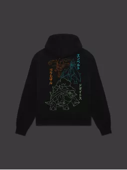 Hoodie Starters Evolution Pokémon Sinnoh Region - Dolly Noire
