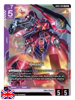 Gundam Card Game: Freedom Ascension (1 busta) GD05 [ENG]