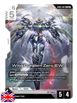 Gundam Card Game: Freedom Ascension (1 busta) GD05 [ENG]